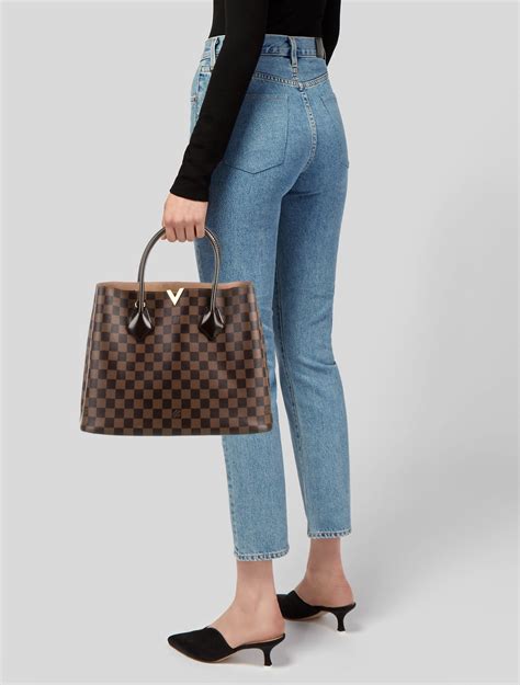 lv kensington tote|damier ebene kensington tote.